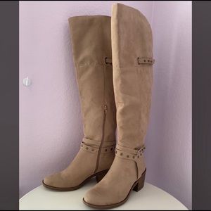Francescas Over-the-Knee Faux Suede Boot US Size 9